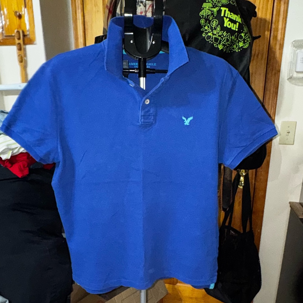 American Eagle Outfitters I Men's I Polo Shirt I Washed-finish I Classic Fit